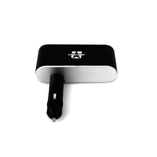 55049 • Szivargyújtóaljzatba csatlakoztatható 3-as elosztó + 1A USB csatlakozás
