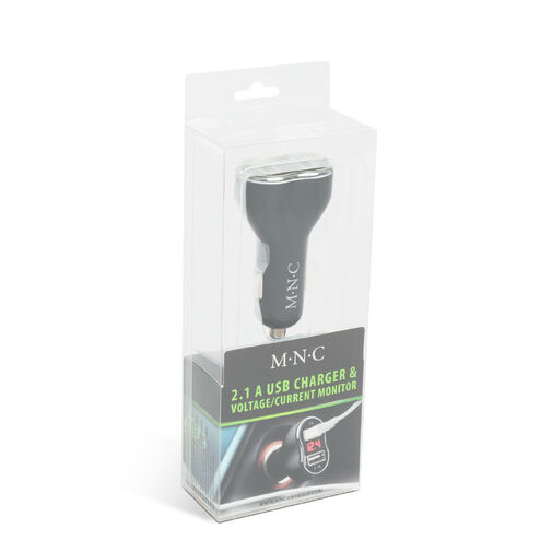 55054BK • Autós szivargyújtó adapter - 2 x USB - fekete