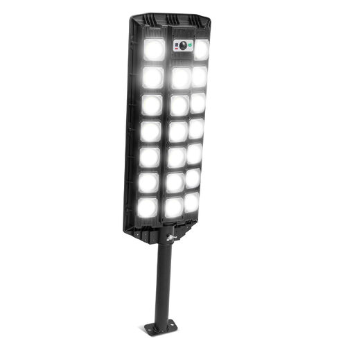 55291B • Szolár fali reflektor - 520 SMD LED - 3000 lm - 20W - 4500 mAh - IP65
