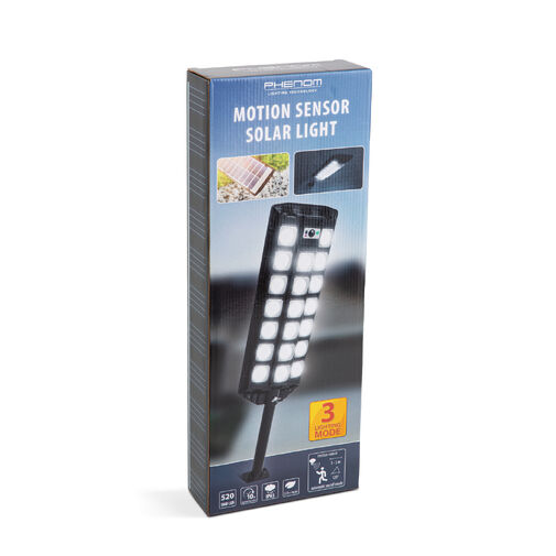 55291B • Szolár fali reflektor - 520 SMD LED - 3000 lm - 20W - 4500 mAh - IP65