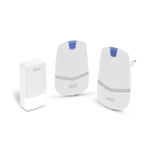 55342WH-2 • Digitális elem- és vezeték nélküli csengő - Kinetic