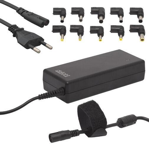 55360 • Univerzális laptop/notebook töltő adapter tápkábellel