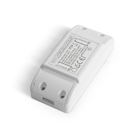 55375 • Smart Wi-Fi-s rejtett kapcsoló - 90-250V, 16A - Amazon Alexa, Google Home, IFTTT kompatibilitás