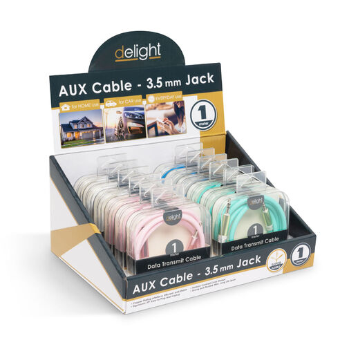 55437 • AUX adatkábel - 3,5 mm jack 