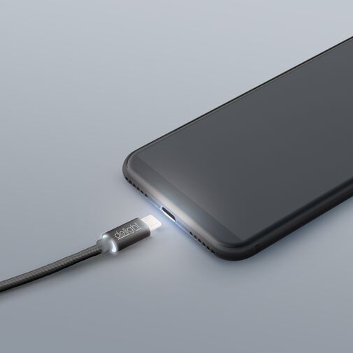 55442M-BK • Adatkábel - MicroUSB