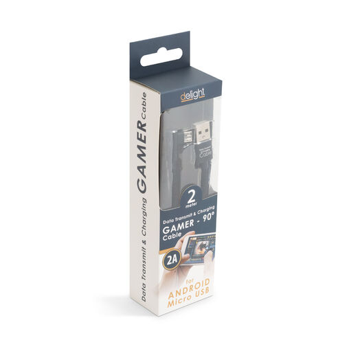 55444M-BK • Adatkábel - MicroUSB