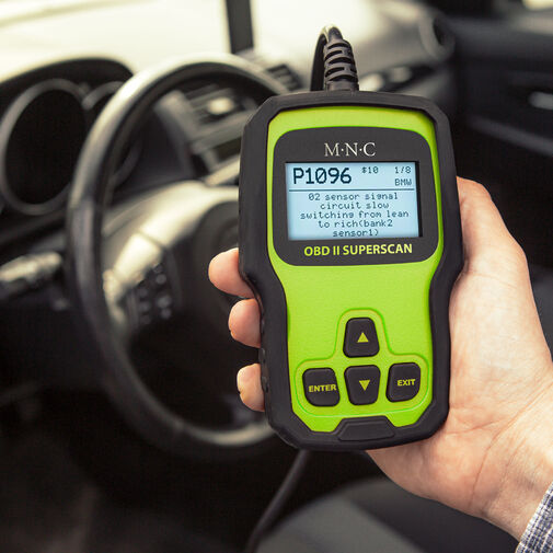 55679 • Autó diagnosztikai eszköz - hibakód kiolvasó - OBD2 - 12V