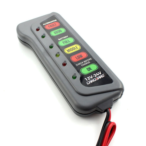 55776 • Akkumulátor, generátor teszter 12 - 24 V