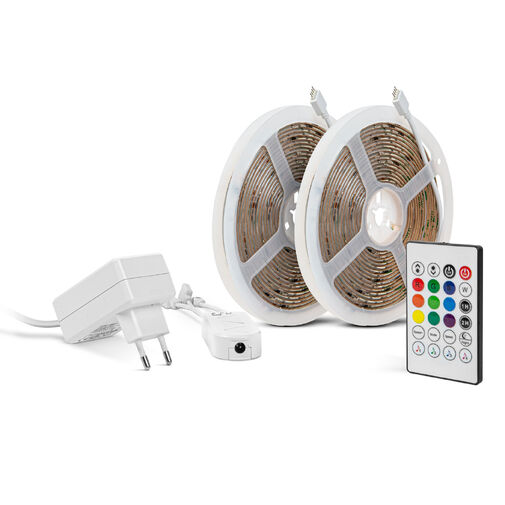 55860 • RGB SMD okos LED szalag - 30 LED / m - 2 x 5 m / csomag