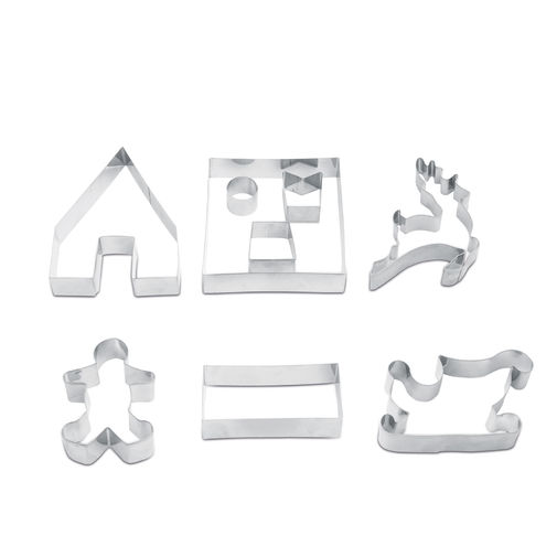 55990C • Sütikiszúró forma - 3D mézeskalács házikó