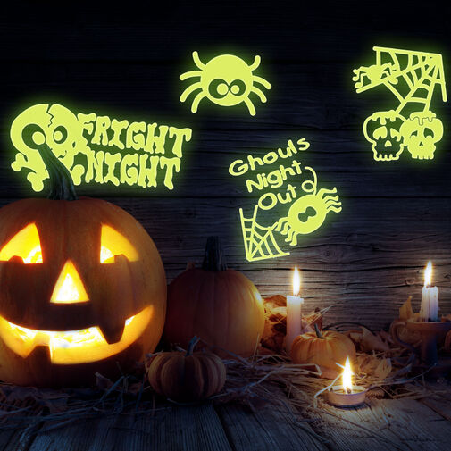 56083D • Foszforeszkáló matrica - halloween-i, 2 féle