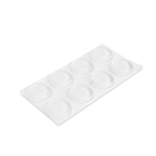 56192 • Ajtóütköző szett - öntapadós, átlátszó - 18 mm - 8 db / csomag
