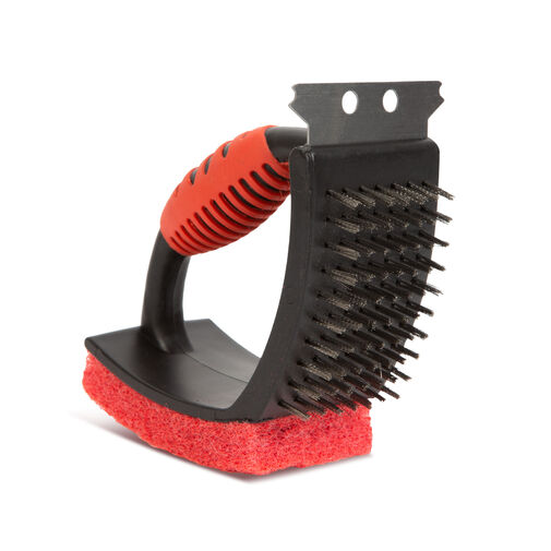 56284 • Grilltisztító kefe és szivacs - ergonomikus markolattal