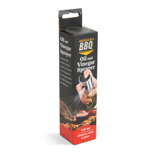 56287 • Olaj és ecet permetező spray - rozsdamentes acél, üveg - 100 ml