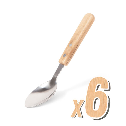 56306C • Grill kanál - 6 db - fa nyéllel