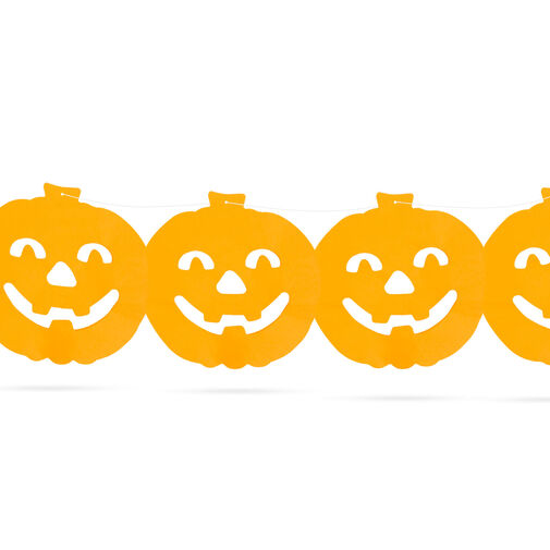 56509A • Halloween-i papír girland - tök - 3 m