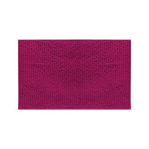 57157A • Fürdőszobai kilépőszőnyeg - hosszúszálú - bordó - 60 x 40 cm