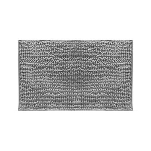 57157C • Fürdőszobai kilépőszőnyeg - hosszúszálú - szürke - 60 x 40 cm