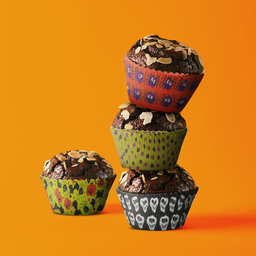 57168W • Muffin papír szett - halloween - 100 db / csomag