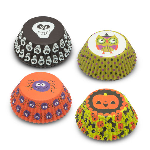 57168W • Muffin papír szett - halloween - 100 db / csomag