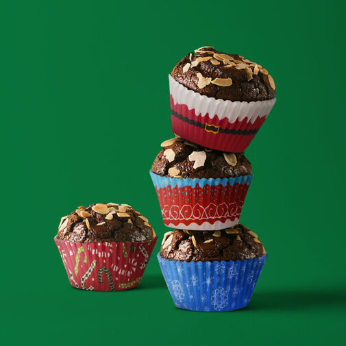 57168Z • Muffin papír szett - karácsonyi - 100 db / csomag
