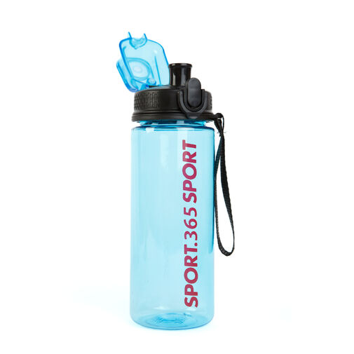 57211 • Sport kulacs - műanyag, átlátszó - 600 ml - 3 színben