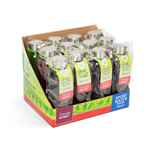 57212 • Sport vizes palack - 500 ml - 3 féle