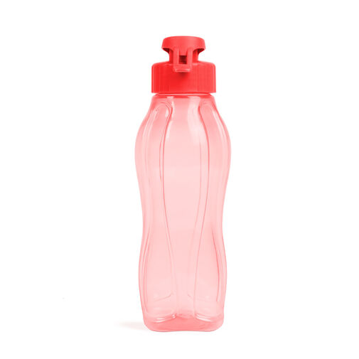 57214 • Sport kulacs - műanyag, átlátszó - 600 ml - 3 színben