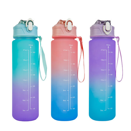 57220 • Sport kulacs - 750 ml - opálos - kék-lila színátmenetes