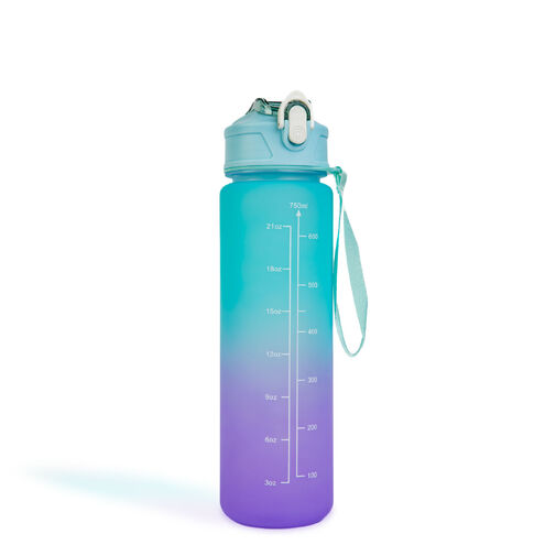 57220 • Sport kulacs - 750 ml - opálos - kék-lila színátmenetes