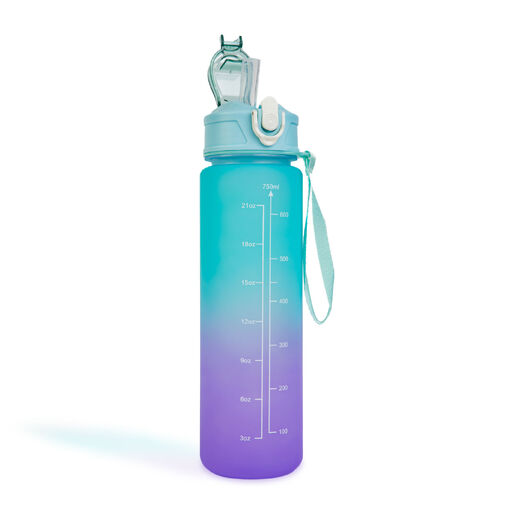 57220 • Sport kulacs - 750 ml - opálos - kék-lila színátmenetes
