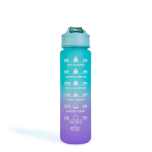 57220 • Sport kulacs - 750 ml - opálos - kék-lila színátmenetes
