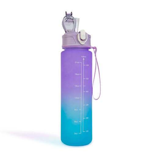 57220 • Sport kulacs - 750 ml - opálos - kék-lila színátmenetes