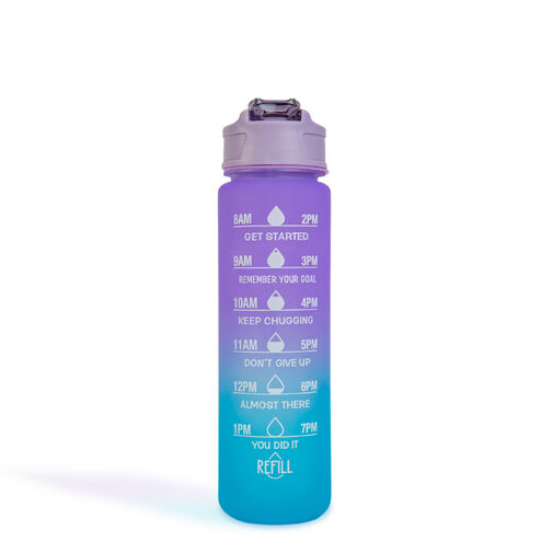 57220 • Sport kulacs - 750 ml - opálos - kék-lila színátmenetes