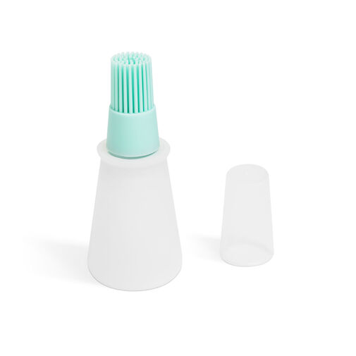 57518BL • Szilikon olajozó ecset - 60 ml - kék