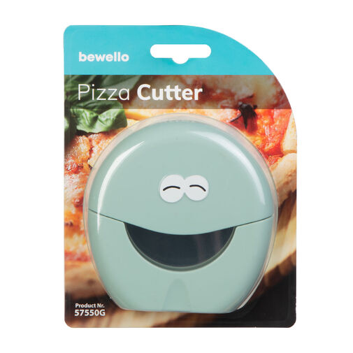 57550G • Pizzavágó - rozsdamentes acél, műanyag - 10,2 x 10,2 x 2 cm
