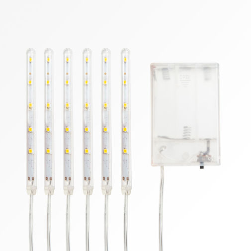 58038B • Meteor jégcsap - 60 LED - 11,5 cm - Multicolor - 3 x AA