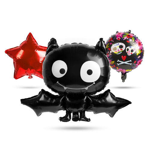 58080F • Halloween lufi szett - denevér - 5 db / csomag