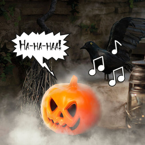 58111 • Halloween-i töklámpás - LED-del, hangeffekttel