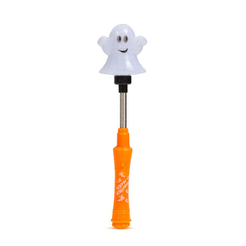 58112B • Halloween-i LED lámpa - rugós szellem - elemes