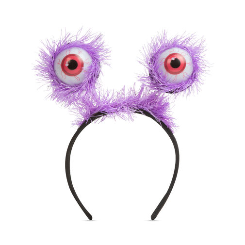 58119J • Halloween-i hajráf - szem - lila