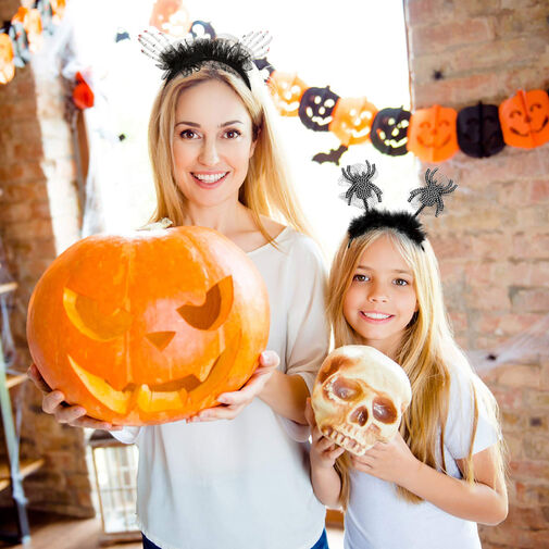 58119P • Halloween-i hajráf - csontváz kezek