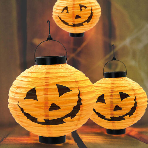 58121 • Halloween-i szolár lampion - tök - ⌀20 cm