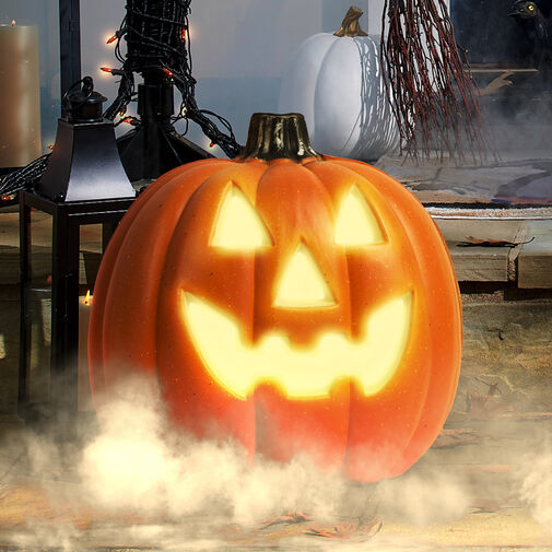 58123 • Halloween-i LED-es tök - 32 x 30 cm