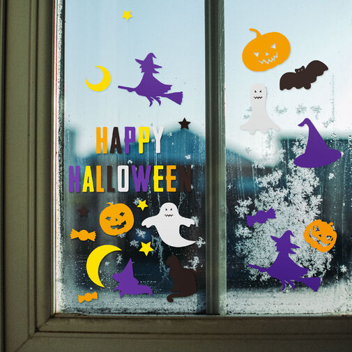 58131 • Halloween-i papír matrica szett - többféle motívum