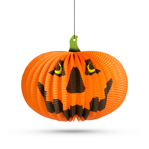 58137C • Halloween-i tökös lampion - akasztható - 26 cm