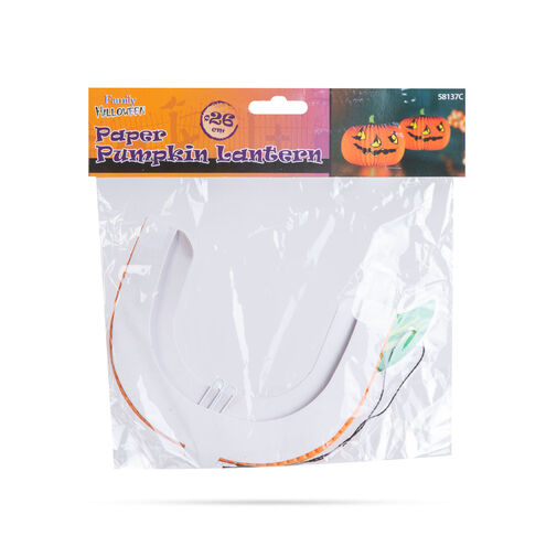 58137C • Halloween-i tökös lampion - akasztható - 26 cm