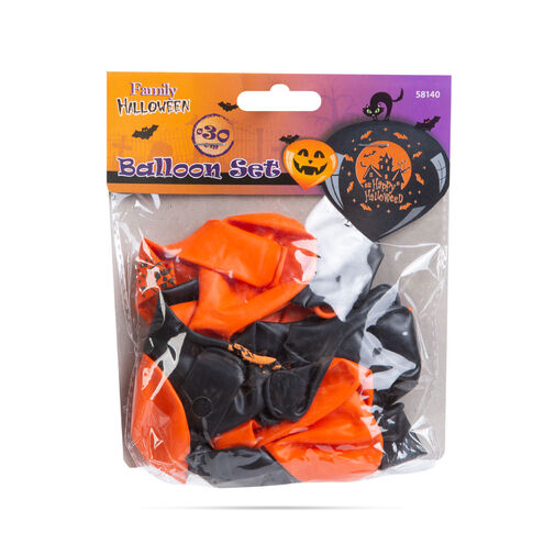 58140 • Halloween-i lufi szett - 6 féle - 20 db / csomag