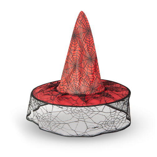 58152 • Halloween-i boszorkány kalap - 2 szín - poliészter - 38 cm