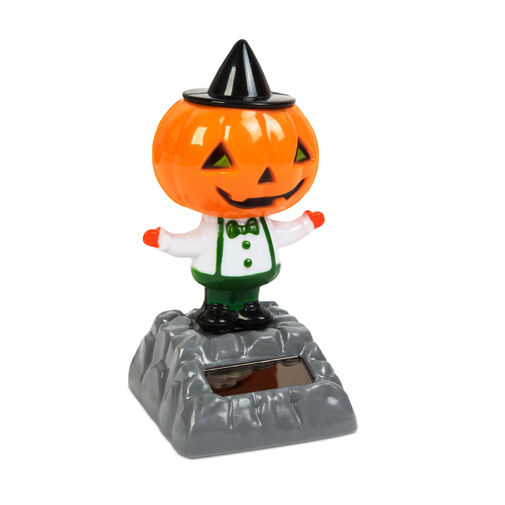 58160 • Halloween-i szolár dekoráció - mozgó tök - 6 x 5 x 10,5 cm